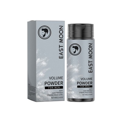 Men's No-Rinse Oil Control Volumizing Powder for Portable Bangs Hair Styling