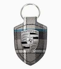 Porsche Porsce Turbonite 50 Year Anniversary Tartan Key Chain