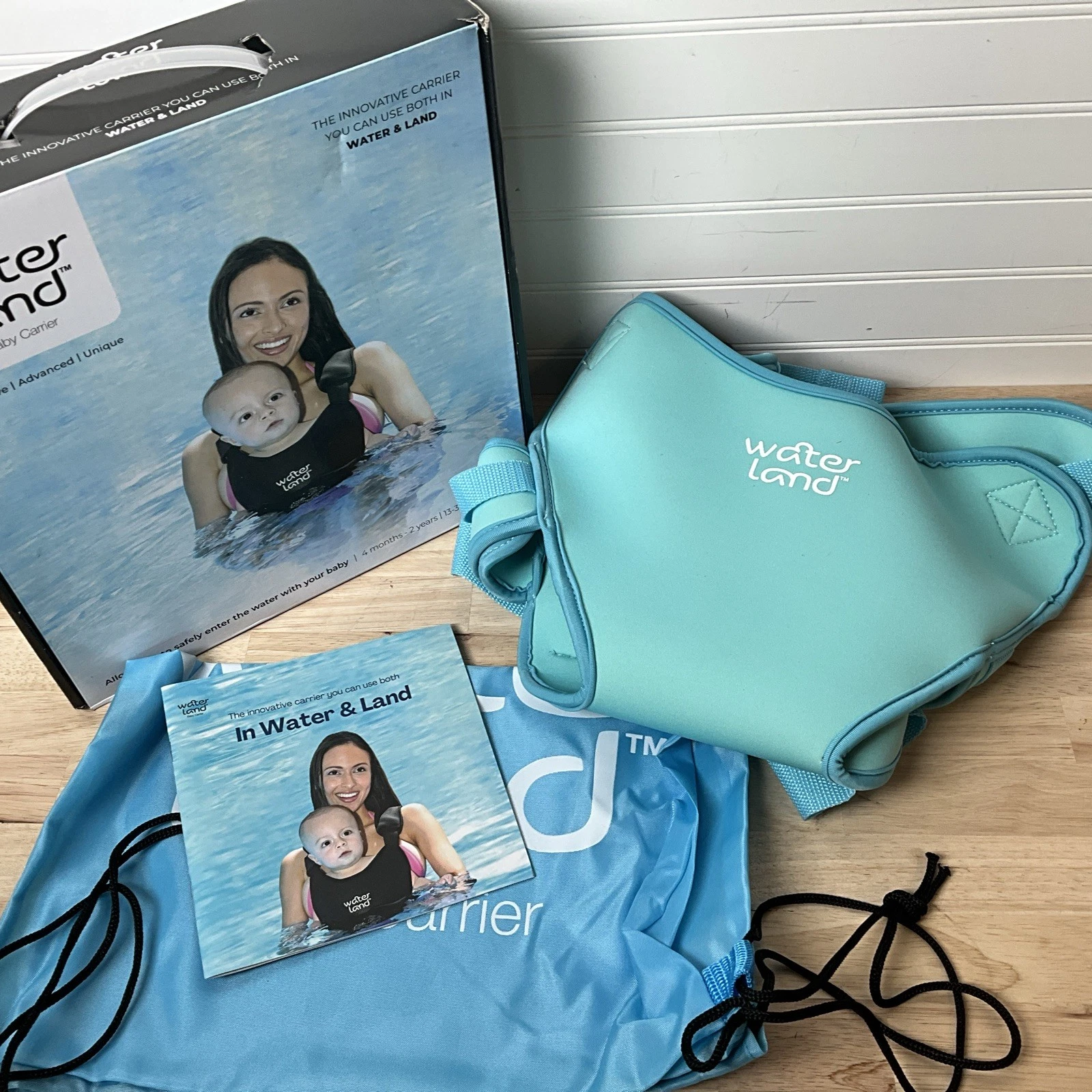 Waterland Baby Carrier- Innovative for Water & Land- Light Blue 4 Months-2 Years
Opens in a new wind