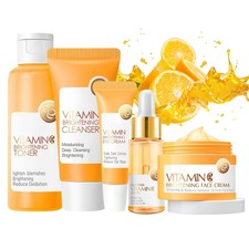 5Pcs Vitamin C Skincare Set, Skin Care for Kids, Gift C-5Pcs