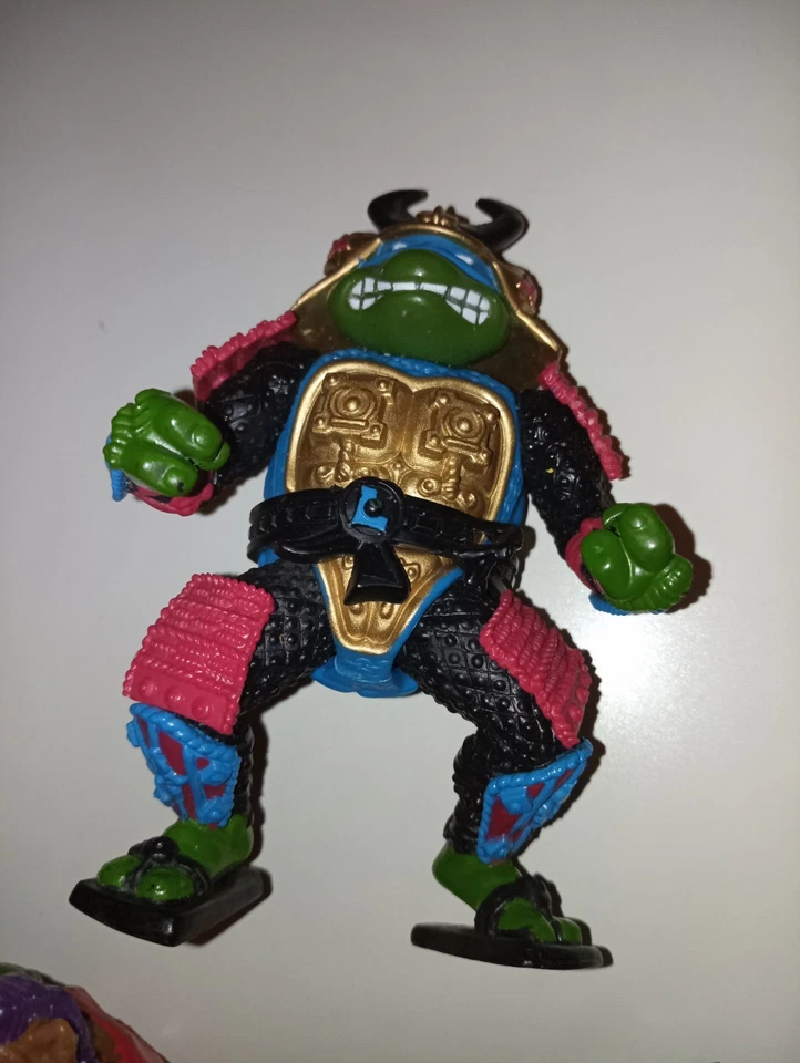 5 Teenage Mutant Ninja Turtles Playmates 1990 TMNT Figuren  Vintage  - Bild 2 von 4