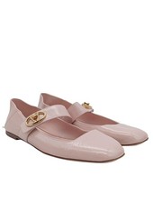 VALENTINO GARAVANI Lackballerinas Damen Ballerinas Gr. DE 39,5 pink Casual-Look