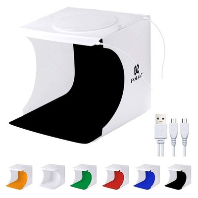 Mini estudio fotográfico súper brillante, caja de luz portátil para fotografía.