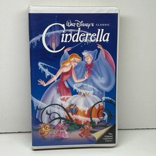 Cinderella VHS Disney Video Tape Black Diamond Classics Vintage Buy 2 Get 1 Free