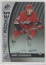 2017-18 SP Game Used Authentic Rookies Rainbow 22/219 Janne Kuokkanen #92 01ks