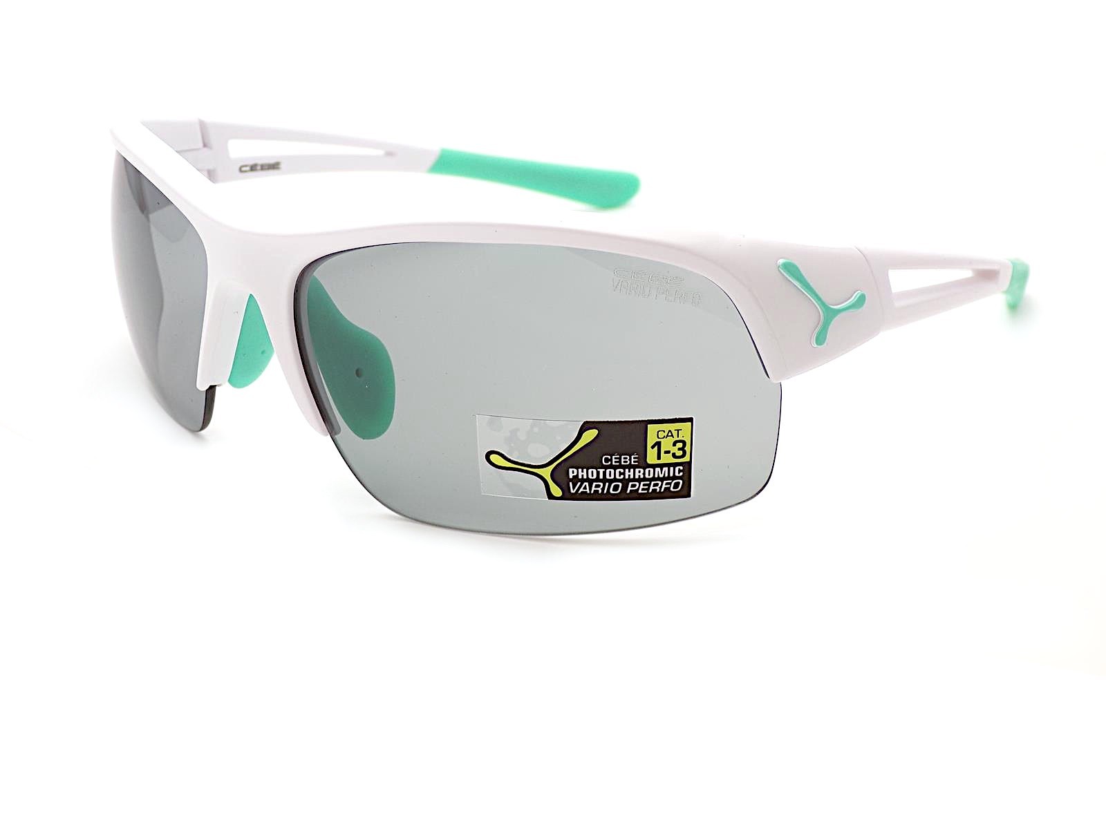 Cebe Stride Fotocromático Gafas de Sol Blanco Mint W/ Vario Cat.1-3 CBSTRIDE3
