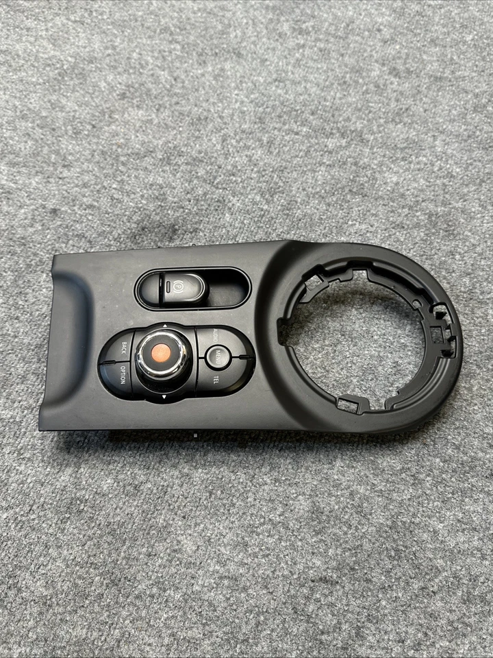 Panel de cambio de consola central Mini Cooper Clubman 16-22 con interruptores 51169306116 OEM Foto 2 de 4