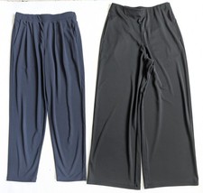 UNIQLO Relaxed Pleated Taper 434197 Wide Leg 470783 2 pr Dress PANTS womens S