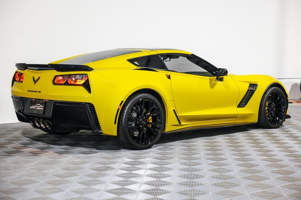 2017 Yellow Chevrolet Corvette   | C7 Corvette Photo 7