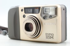  Near MINT PENTAX ESPIO 115M 35mm Point  Shoot Film Camera 38-115mm Zoom JAPAN