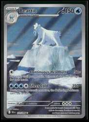 Beartic 110/086 Illustration Rare Holo (Scarlet & Violet: Black Bolt)