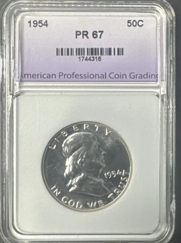 1954 Proof Franklin Half Dollar