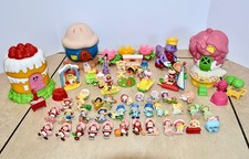 VTG 1981 Strawberry Shortcake 41 MINIATURES Sets House SODA SHOPPE Garden LG LOT