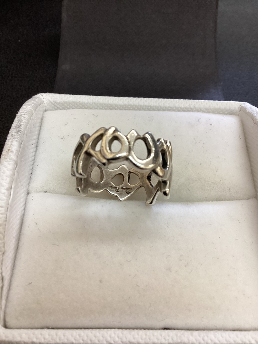 Tiffany & Co. Picasso Paloma Graffiti X Kiss Ring View 2