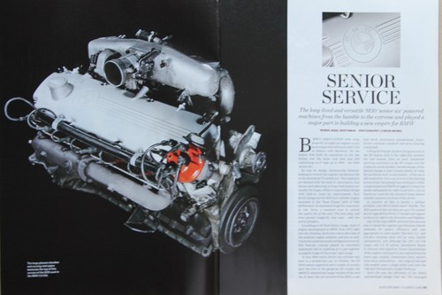 CC 2010 extracted mag article: BMW M30 STRAIGHT-6 SIX, Engines That Moved Us