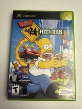 Xbox The Simpsons Hit and Run Replacement Case Only - No Disc