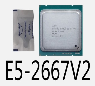 Intel Xeon E5-2667 V2 E5-2667V2 3.3GHz LGA2011 8-Core CPU Processor