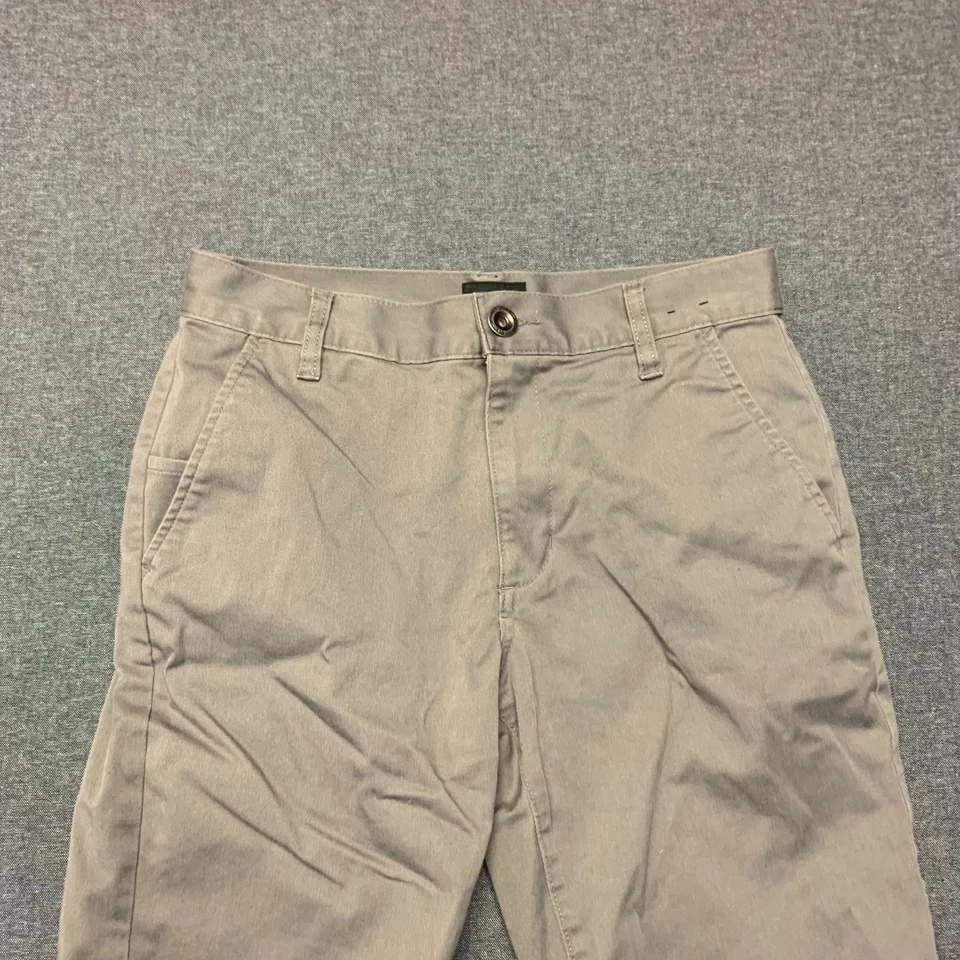 Pantalones Cortos RVCA Para Hombre Talla 28 Gris Fin de Semana Bolsillos Elastizados Mezcla de Algodón Foto 2 de 4