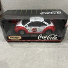 Vintage Matchbox Collectibles 1999 Coca-Cola VW Beetle Die Cast 1:18 Scale