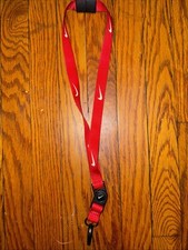 Nike Lanyard Detachable Keychain iPod Camera Strap Badge ID.