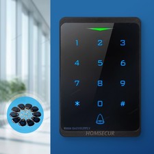 HOMSECUR Waterproof IP66 APP WIFI Password Ac...