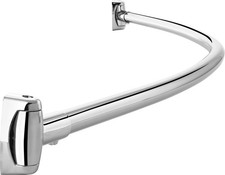 PROFLO PFCSR5 5' Stainless Steel Curved Shower Rod - Chrome