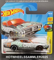 "Hot Wheels \"1971 Dodge Charger\" Hw Art Cars HCW33-M524 Ovp UngeÖFfnet Ansehen!"