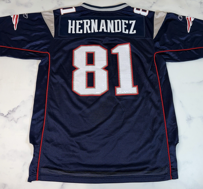 Reebok New England Patriots Aaron Hernandez 81 NFL Jersey Youth