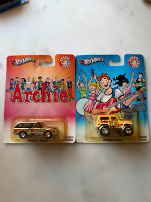 #ad #ad Hot Wheels Archie Comics 70 Chevy Blazer 67 Ford Bronco Lot of 2 G24 $17.98