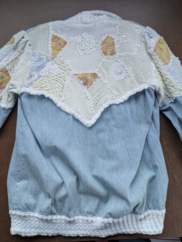 Vintage 1980s Modelle Wearable Art To Wear Denim Jacket VGUC Made In Italy - Picture 17 of 24