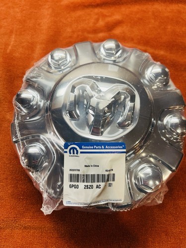 2019-2025 RAM 3500 FRONT WHEEL CENTER CAP COVER NEW GENUINE MOPAR 6QC38SZ0AB