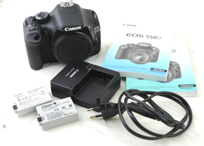 Canon EOS 550D 18MP DSLR-Kamera, Auslösungen /shutter count 3900