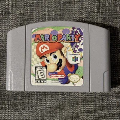 Mario Party Nintendo 64 N64 1999 Cleaned Tested Authentic Cartridge