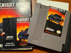 Knight Rider - (Nintendo NES, 1989) - Completo En Caja Probado en Caja Akklaim Hit TV
