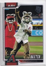 2026 Topps Series 1 Celebration - Baxter #M-1 Diamondbacks Mascot