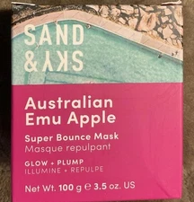 Sand & Sky - Australian Emu Apple - Super Bounce Mask For Face - Full Size