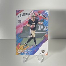 2025 Panini Rookies & Stars Tyler Shough Artistry in Motion #15 RC Saints