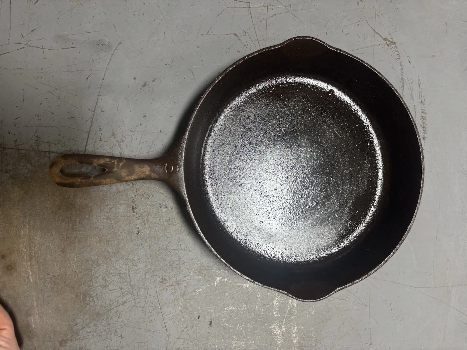 Birmingham Stove & Range NO. 10 5H-2 Cast Iron Skillet