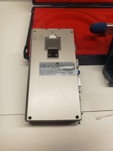 JVC MQ-5K Stereo Microcassette Recorder Kit für Teile oder Reparatur BESCHREIBUNG LESEN - Bild 6 von 10