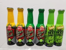 6-Twang Beer Salt -2-Lemon Lime-2-Dill Pickle-2-Lime Flavor 1.4 oz