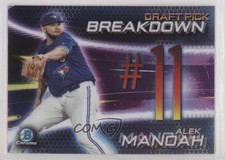 2019 Bowman Draft Chrome Scouts Pick Breakdown Alek Manoah #BSB-AM 4l3