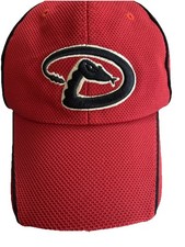 Arizona Diamondbacks Red Youth Baseball Cap Adjustable Clean VG Condition
