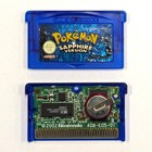 Pokemon Sapphire Version GBA cartridge (DRY BATTERY)