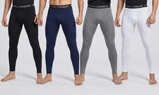 Men's Compression Tights Quick Dry Breathable High Elastic Sports Pants Gym Runn