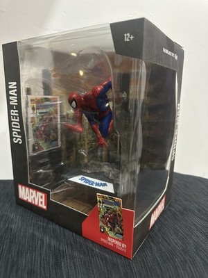 Marvel Spider-Man #6 1:10 Scale Posed Figure with Scene by McFarlane Toys