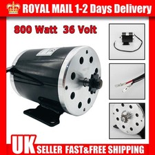 Electric Motor 800 Watt 36 Volt 11 Tooth 8mm Sprocket ZY1020 Reversible 2800 RPM