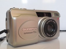 Olympus Superzoom 70G Vintage 35mm Film Camera - Tested Working - Fast FedEx