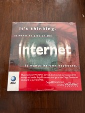 SEALED NEW AT&T SEGA DREAMCAST INTERNET WORLDNET CD-ROM SONIC SHENMUE PROMO DISC