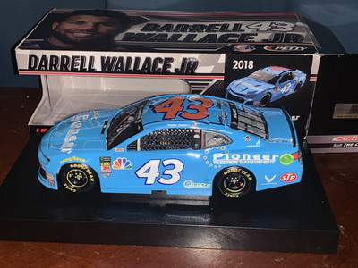 Bubba Wallace 2018 Pioneer 1:24 Nascar Diecast (Autographed)
