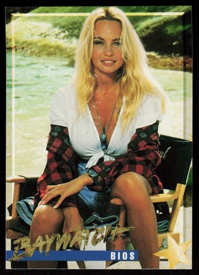 1995 Sports Time Baywatch C.J. Parker #18 PAM ANDERSON CARD